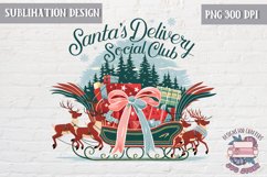 Christmas Cute Pink Sublimation PNG design Quote Club Product Image 1