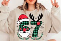 Funny Six Seven Meme Christmas Png Product Image 1
