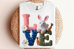 Yarn Crochet Easter Love PNG Product Image 1