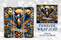 Class of 2024 Sublimation | Graduation tumbler wrap designs Product Image 1