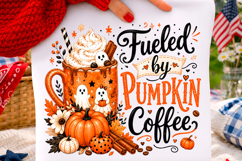 Cozy Fall Halloween Pumpkin PNG Product Image 10