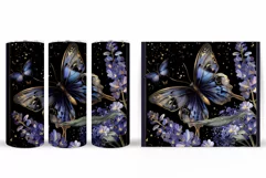 Butterflies Sublimation. Butterfly Tumbler Sublimation Product Image 2