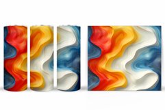 Abstraction Tumbler Design. 3D Abstract Tumbler Sublimation Product Image 2