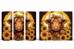 Cow Tumbler Design. Cow Tumbler Sublimation Product Image 2
