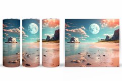Sea Tumbler Sublimation. Beach Tumbler Sublimation Product Image 2