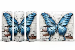 Butterfly Tumbler Sublimation. Butterfly Sublimation Product Image 2