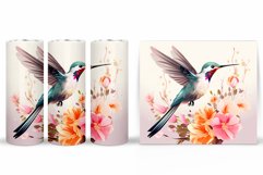 Hummingbird Tumbler. 3D Hummingbird Tumbler Design Product Image 2