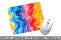 Abstraction Mouse Pad Design. 3D Texture Mouse Pad Product Image 1