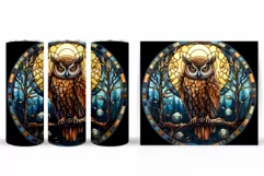 Owl Tumbler Sublimation. Owl Sublimation Product Image 2