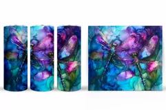 Dragonfly Tumbler Sublimation. Dragonfly Sublimation Product Image 2