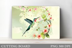 Hummingbird Cutting Board. Hummingbird Kitchen Cutting Board Product Image 1
