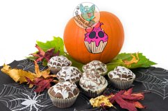 Cutting File &quot;Skully Cupcake&quot; Product Image 2