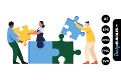 Teamwork Clipart Product Image 1