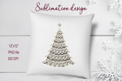Christmas tree clipart | Winter forest t shirt design png Product Image 2
