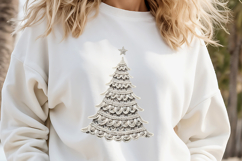 Christmas tree clipart | Winter forest t shirt design png Product Image 3