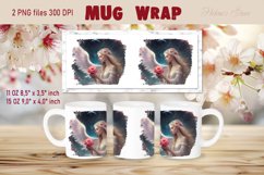 Fairy girls mug wrap sublimation|Magic fairy mug design wrap Product Image 1