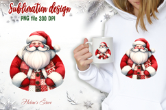 Santa Claus clipart | Cute patchwork t shirt designs png Product Image 1