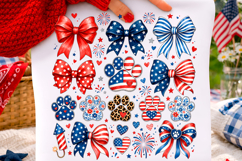 4th of July Png, Dog Print Png, Product Image 1