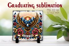 Class of 2024 | Graduation Slate Sublimation Design Product Image 1