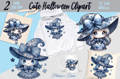 Cute Halloween clipart BUNDLE | Coquette bows shirt designs Product Image 10