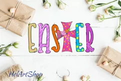 Easter PNG| Cross Sublimation design | Png Downloads Product Image 1