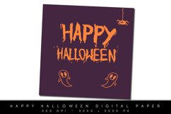 Happy Halloween Digital Paper - JPG Product Image 1