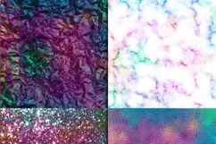 Mermaid Textures Digital Paper - Free Design of The Week Product Image 2