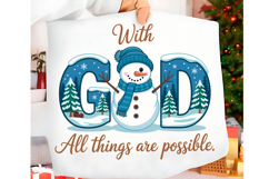 With God All Things Are Possible Png Product Image 1