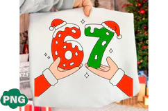 Christmas Six Seven Png, Funny 67 PNG Product Image 2