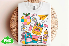 Back To School Sublimation Bundle, Back To School PNG design Product Image 9