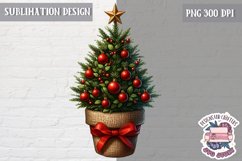 Christmas Farm Fresh Sublimation PNG Cozy Winter Clipart Product Image 1