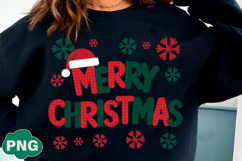 Merry Christmas Png Crochet Yarn Png Product Image 3