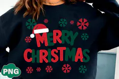 Merry Christmas Png Crochet Yarn Png Product Image 3