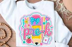 Trending Pre-K School Shirt Png Product Image 1
