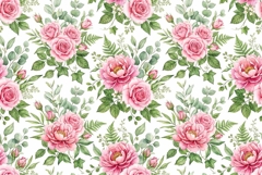 Watercolor seamless repeat pattern Mother's Day Product Image 1