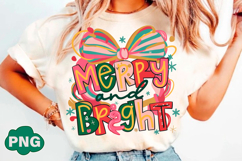 Pink Glitter Coquette Christmas Tree Png Product Image 3