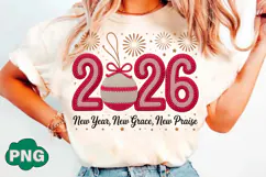 New Year New Grace New Praise 2026 Png Product Image 2