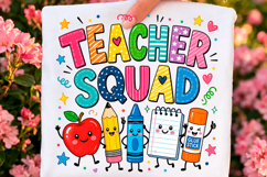 Colorful Preppy Teacher PNG Trending Png Product Image 12