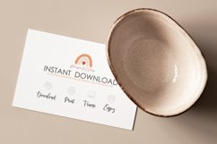 BOHO Kids Print, Nursery Wall Art, Kids Room Wall Print Product Image 4