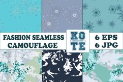 6 Seamless Fashion Camouflage Product Image 1
