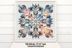 Christmas snowflakes clipart|Cute Winter flower shirt design Product Image 2