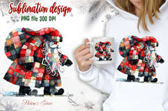 Santa Claus clipart | Cute patchwork t shirt designs png Product Image 1