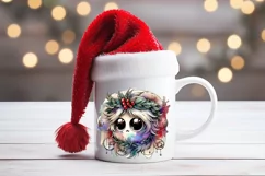 Christmas monster clipart sublimation PNG | Cute funny image Product Image 3