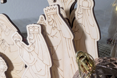 Christmas Nativity Scene Laser Cut File, SVG plan Product Image 5