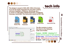 Christmas Nativity Scene Laser Cut File, SVG plan Product Image 11