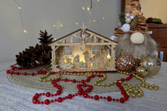 Christmas Laser Cut File - SVG Nativity Scene Product Image 7
