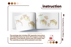 Christmas Laser Cut File - SVG Nativity Scene Product Image 20