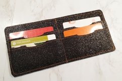 4 card fold wallet template svg png dxf ai files Product Image 1