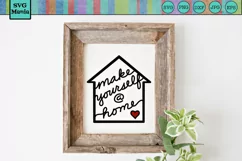 Guest Bedroom SVG, Welcome Sign SVG, Entryway SVG File Product Image 1