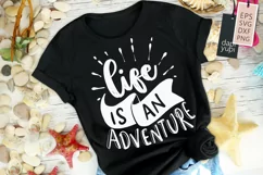 Life Is An Adventure, Adventure Lettering Quotes SVG Craft Product Image 1